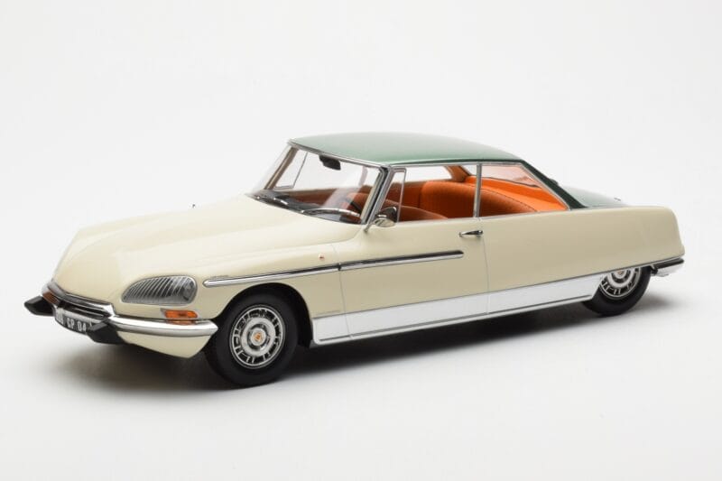 Citroen DS 21 Le Leman Cabriolet Elfenbein und Grün Norev 1:18 181751 Druckguss