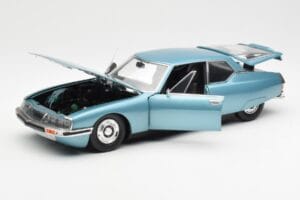Citroen SM Hellblau Metallic Norev 1:18 181589 Druckguss — Bild 2 von 8