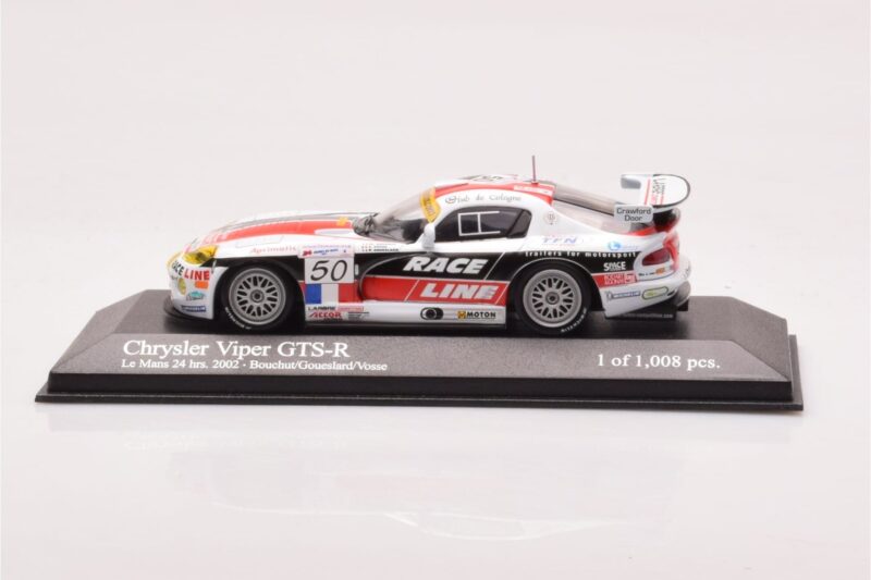 Dodge Viper GTS-R #50 C. Bouchut / Goueslard / Vosse 24 Hours of Le Mans 2002 Minichamps 1:43 400021450 Druckguss