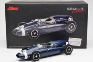 Cooper T51 Climax #14 S. Moss Italian GP Winner 1959 Schuco 1:18 450032600 Druckguss — Bild 8 von 8