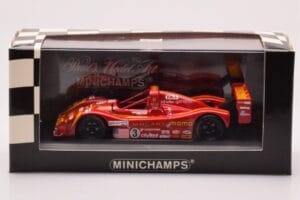 Ferrari 333 SP #3 Moretti Racing G. Moretti / D. Theys / M. Baldi 24 Hours of Le Mans 1998 Minichamps 1:43 430987603 Druckgus — Bild 4 von 4