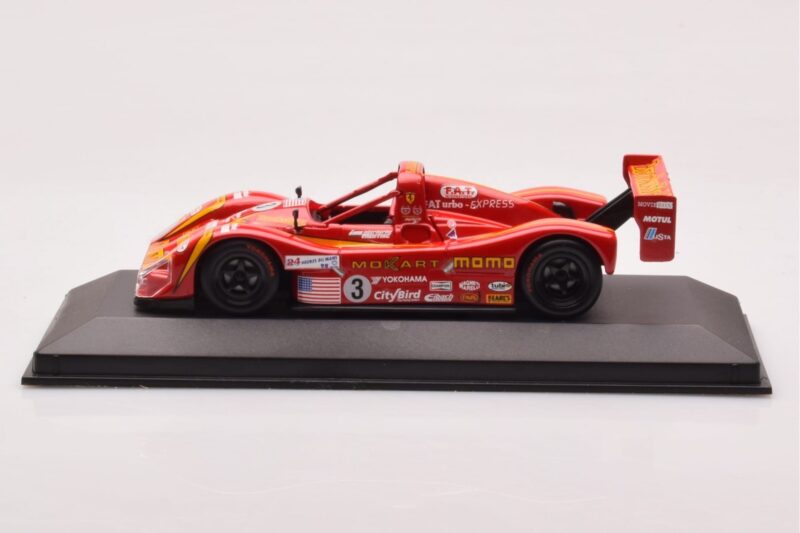 Ferrari 333 SP #3 Moretti Racing G. Moretti / D. Theys / M. Baldi 24 Hours of Le Mans 1998 Minichamps 1:43 430987603 Druckgus