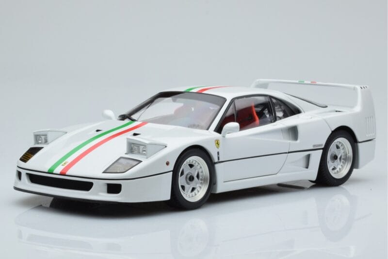 Ferrari F40 Perlweiß Italy Kyosho 1:18 08416PWT-G Druckguss