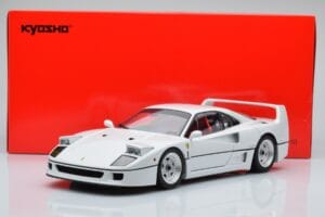 Ferrari F40 Perlweiß Kyosho 1:18 08416PW-G Druckguss — Bild 8 von 8