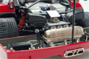 Ferrari F40 Rot Metallic Asia Exclusive Kyosho 1:18 08416RM-G Druckguss — Bild 13 von 14