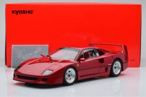 Ferrari F40 Rot Metallic Asia Exclusive Kyosho 1:18 08416RM-G Druckguss — Bild 14 von 14