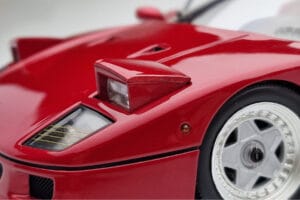 Ferrari F40 Rot Metallic Asia Exclusive Kyosho 1:18 08416RM-G Druckguss — Bild 10 von 14