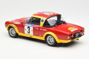 Fiat 124 Abarth #3 Barbasio / Sodano East African Safari Rally 1974 Sun Star 1:18 4952 Druckguss — Bild 7 von 8