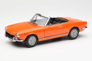 Fiat 124 BS Orange Sun Star 1:18 4906 Druckguss