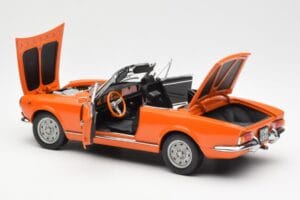 Fiat 124 BS Orange Sun Star 1:18 4906 Druckguss — Bild 5 von 8
