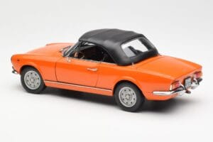 Fiat 124 BS Orange Sun Star 1:18 4906 Druckguss — Bild 7 von 8