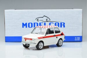 Fiat 126 Abarth Weiß MCG 1:18 MCG18325 Druckguss — Bild 6 von 6