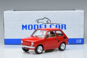 Fiat 126 Rot MCG 1:18 MCG18323 Druckguss — Bild 6 von 6