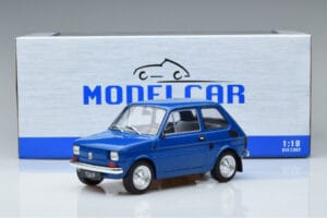 Fiat 126P Blau MCG 1:18 MCG18324 Druckguss — Bild 6 von 6