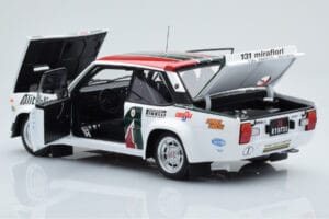 Fiat 131 Abarth Alitalia #2 W. Röhrl / C. Geistdörfer Rally Monte Carlo 1978 Kyosho 1:18 08376G Druckguss — Bild 5 von 10