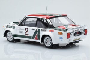 Fiat 131 Abarth Alitalia #2 W. Röhrl / C. Geistdörfer Rally Monte Carlo 1978 Kyosho 1:18 08376G Druckguss — Bild 7 von 10