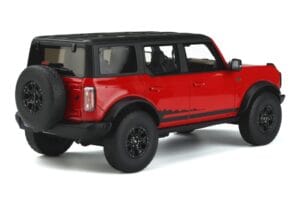 Ford Bronco 4-Door Wildtrak Rot GT Spirit 1:18 GT360 Resin — Bild 2 von 5