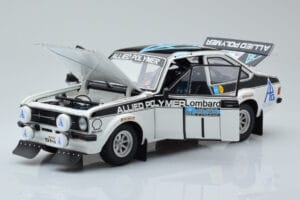 Ford Escort RS 1800 Allied Polymer #1 T. Makinen / H. Liddon Winner RAC Rally 1975 Minichamps 1:18 100758401 Druckguss — Bild 2 von 8