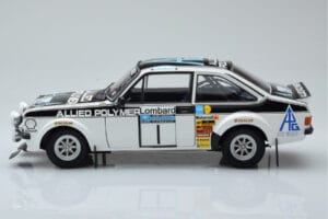 Ford Escort RS 1800 Allied Polymer #1 T. Makinen / H. Liddon Winner RAC Rally 1975 Minichamps 1:18 100758401 Druckguss — Bild 4 von 8