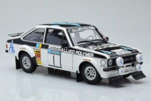 Ford Escort RS 1800 Allied Polymer #1 T. Makinen / H. Liddon Winner RAC Rally 1975 Minichamps 1:18 100758401 Druckguss — Bild 6 von 8