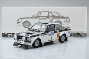 Ford Escort RS 1800 Allied Polymer #1 T. Makinen / H. Liddon Winner RAC Rally 1975 Minichamps 1:18 100758401 Druckguss — Bild 8 von 8