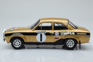 Ford Escort Mk1 RS1600 Night Version #1 R. Clark / J. Porter Rally Wales 1972 IXO 1:18 18RMC100 Druckguss — Bild 3 von 6