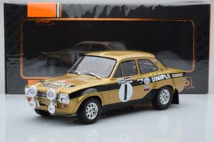 Ford Escort Mk1 RS1600 Night Version #1 R. Clark / J. Porter Rally Wales 1972 IXO 1:18 18RMC100 Druckguss — Bild 6 von 6