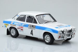Ford Escort Mk1 RS1600 Night Version #4 R. Clark / T. Mason RAC Rally 1972 IXO 1:18 18RMC101 Druckguss — Bild 4 von 6