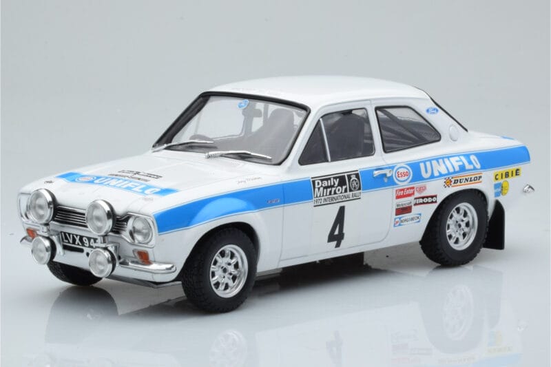Ford Escort Mk1 RS1600 Night Version #4 R. Clark / T. Mason RAC Rally 1972 IXO 1:18 18RMC101 Druckguss