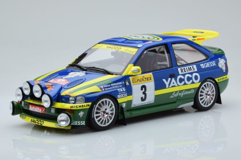 Ford Escort RS Cosworth #9 P. Bernardini / J-M. Andrie Rally Monte Carlo 1996 Otto 1:18 OT1028 Resin