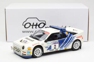 Ford RS200 Gr.B #2 S. Blomqvist / B. Berglund Lombard RAC Rally 1986 Otto 1:18 OT679 Resin — Bild 6 von 6