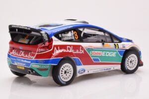 Ford Fiesta RS WRC Ford Abu Dhabi #3 M. Hirvonen / J. Lehtinen Winner Rally Australia 2011 Minichamps 1:18 151110803 Druckgus — Bild 2 von 6