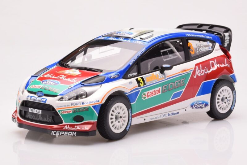 Ford Fiesta RS WRC Ford Abu Dhabi #3 M. Hirvonen / J. Lehtinen Winner Rally Australia 2011 Minichamps 1:18 151110803 Druckgus