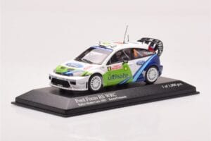 Ford Focus RS WRC #4 R. Kresta / J. Tomanek Rally Monte Carlo 2005 Minichamps 1:43 400058404 Druckguss — Bild 2 von 4