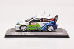 Ford Focus RS WRC #4 R. Kresta / J. Tomanek Rally Monte Carlo 2005 Minichamps 1:43 400058404 Druckguss