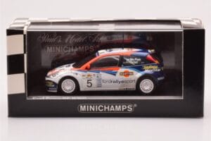 Ford Focus RS WRC #5 C. McRae / N. Grist Rally Acropolis Winner 2002 Minichamps 1:43 430028905 Druckguss — Bild 4 von 4