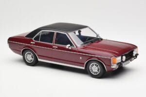 Ford Granada Mk1 Metallic Dunkelrot Matt Schwarz MCG 1:18 MCG18393 Druckguss — Bild 4 von 6