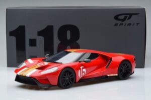 Ford GT Alan Mann Heritage Edition Rot GT Spirit 1:18 GT882 Resin — Bild 6 von 6