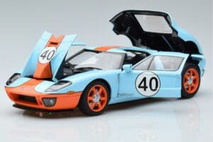 Ford GT Gulf Livery AUTOart 1:18 80513 Druckguss — Bild 2 von 8