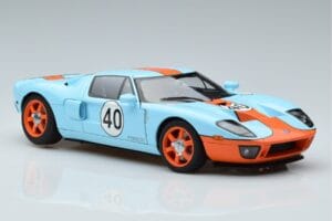 Ford GT Gulf Livery AUTOart 1:18 80513 Druckguss — Bild 5 von 8