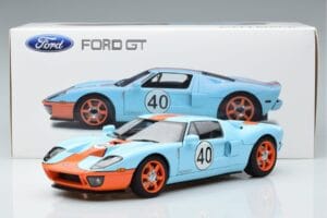 Ford GT Gulf Livery AUTOart 1:18 80513 Druckguss — Bild 8 von 8