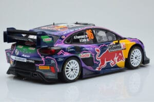 Ford Puma Rally1 WRC #16 A. Fourmaux / A. Coria Rally Monte Carlo 2022 IXO 1:18 18RMC111 Druckguss — Bild 2 von 6