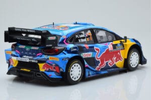 Ford Puma Rally1 WRC #7 P-L. Loubet / N. Gilsoul Rally Sweden 2023 IXO 1:18 18RMC154B Druckguss — Bild 2 von 6