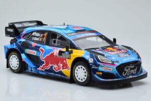 Ford Puma Rally1 WRC #7 P-L. Loubet / N. Gilsoul Rally Sweden 2023 IXO 1:18 18RMC154B Druckguss — Bild 4 von 6