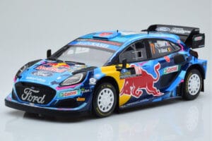 Ford Puma Rally1 WRC #7 P-L. Loubet / N. Gilsoul Rally Sweden 2023 IXO 1:18 18RMC154B Druckguss