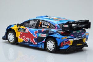 Ford Puma Rally1 WRC #7 P-L. Loubet / N. Gilsoul Rally Sweden 2023 IXO 1:18 18RMC154B Druckguss — Bild 5 von 6
