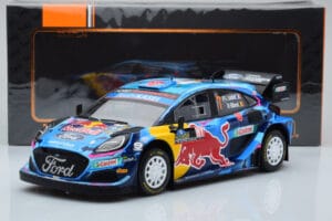 Ford Puma Rally1 WRC #7 P-L. Loubet / N. Gilsoul Rally Sweden 2023 IXO 1:18 18RMC154B Druckguss — Bild 6 von 6