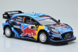 Ford Puma Rally1 WRC #8 O. Tanak / M. Jarveoja Winner Rally Sweden 2023 IXO 1:18 18RMC154A Druckguss — Bild 4 von 6