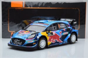 Ford Puma Rally1 WRC #8 O. Tanak / M. Jarveoja Winner Rally Sweden 2023 IXO 1:18 18RMC154A Druckguss — Bild 6 von 6