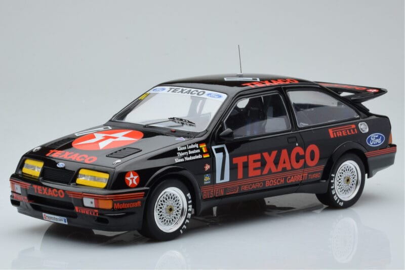 Ford Sierra RS500 Cosworth Texaco #7 K. Ludwig / K. Niedzwiedz / T. Boutsen 24 Hours of Spa 1987 IXO 1:18 18RMC051B Druckguss